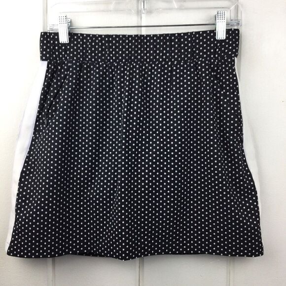 NWT - T by Talbots Black & White Polka Dot Tennis/Golf/Pickleball Skort, Size XS - Picture 1 of 11
